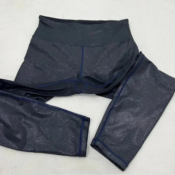 ZYIA Active Blue Twilight Luxe Hi-Rise 7/8 Legging Size 8 - Picture 6 of 13